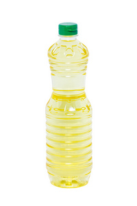 葵花籽油的塑料瓶