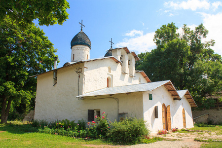 普斯科夫的老教堂