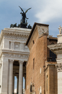 在罗马，意大利的 campidoglio 广场 广场 del campidoglio