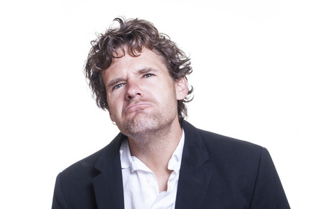 失败者的面部照片照片