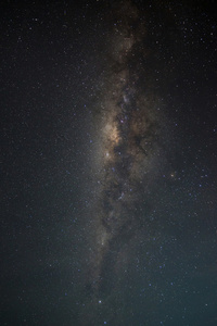多彩空间拍摄的银河系与明星图片