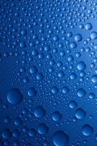 水滴露水下降影响纳米效应 lotuseffekt 蓝色浸渍排斥雨偏转器