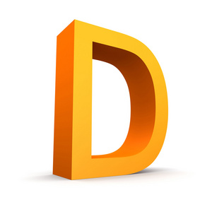 字母 d