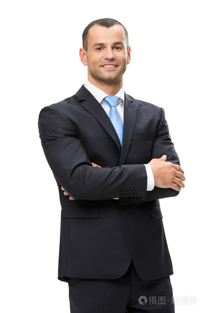 经理与双手交叉着的半身画像照片-正版商用图片1dba56-摄图新视界