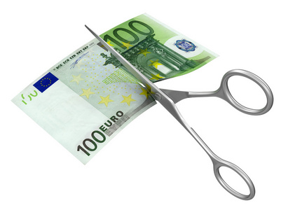剪刀和欧元