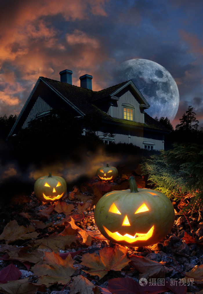 鬼的屋万圣节南瓜