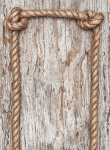 绳子和木头背景