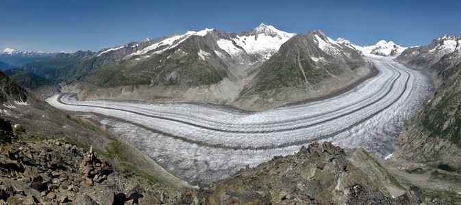 aletsch 冰川