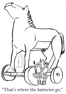 激励士气特洛伊木马照片