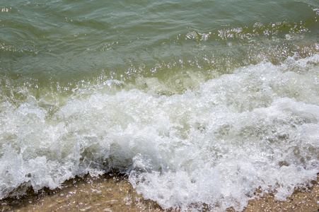 沙滩和海浪