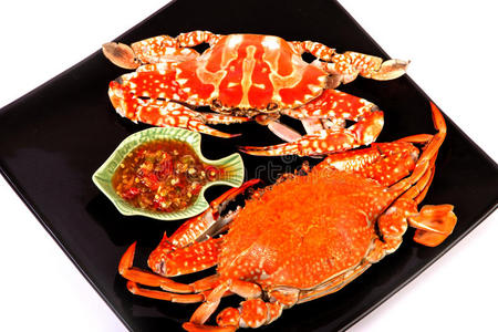 海鲜汁蒸海蟹