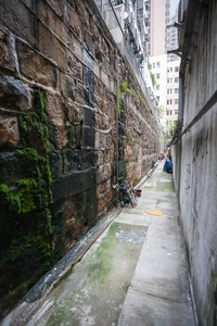 香港狭窄的街道