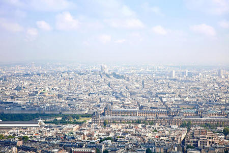 巴黎城市全景