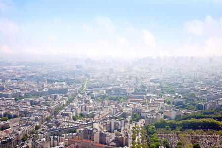 巴黎城市全景