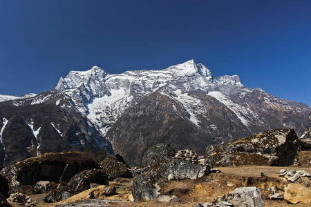珠穆朗玛峰尼泊尔喜马拉雅