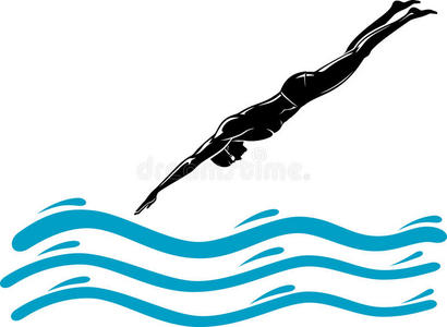 游泳池跳水照片