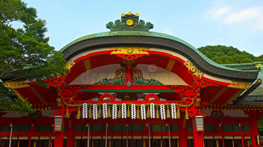 京都的伊纳里神社展馆。