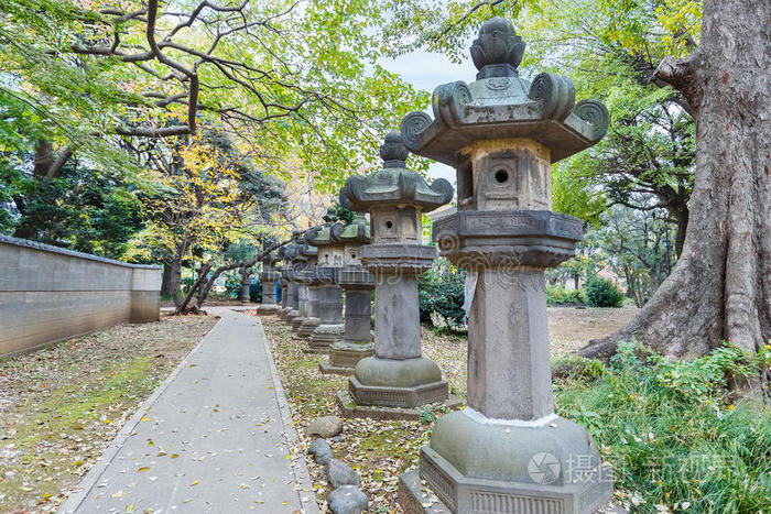 东京上野公园的东宫神社