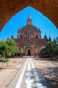 苏拉曼尼神庙。巴甘。缅甸