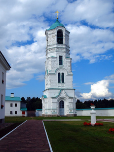 belltower 三位一体亚历山大 svirsky 修道院