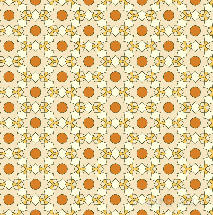 准备好使用抽象重复图案