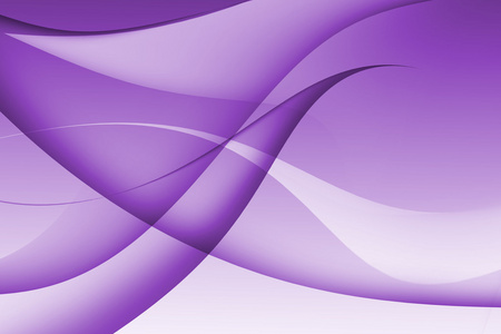 紫色抽象设计与波浪和曲线背景