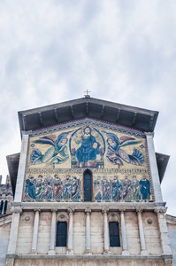大教堂的圣弗雷迪亚诺圣殿卢卡，意大利