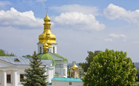 基辅，修道院 kievo pecherskaya 修道院