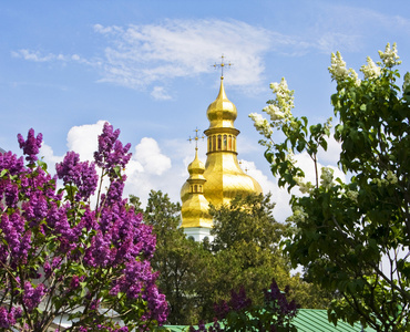 基辅，修道院 kievo pecherskaya 修道院