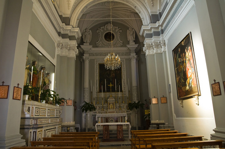purificazione 大教堂。曼杜里亚。普利亚大区。意大利