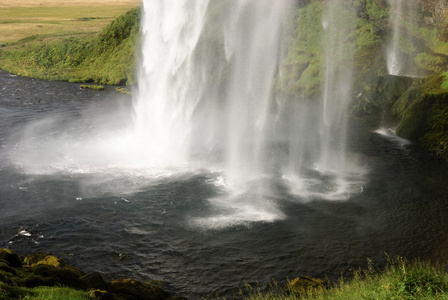 seljalandsfoss 瀑布