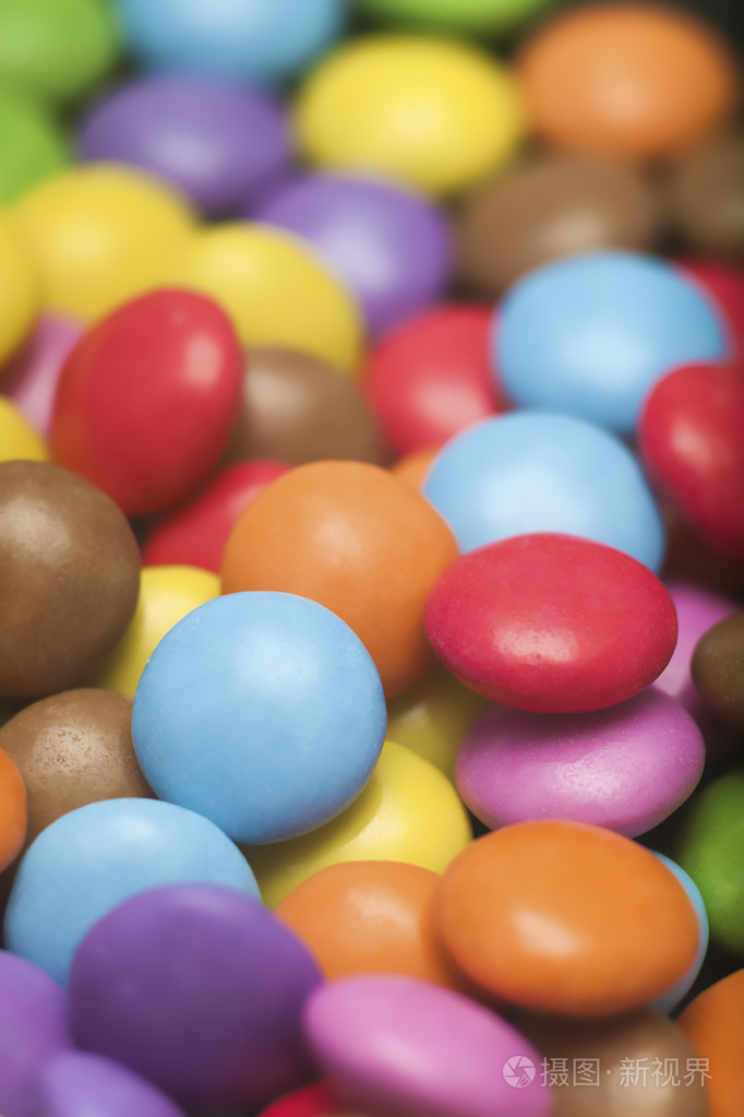 彩色的糖果