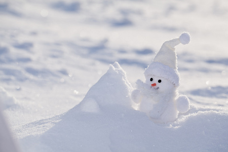 小雪人图片