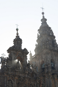 西班牙加利西亚，圣地亚哥德孔波斯特拉大教堂