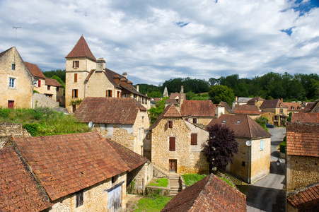 法国在 perigord 村