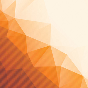 抽象橙色三角形条纹背景