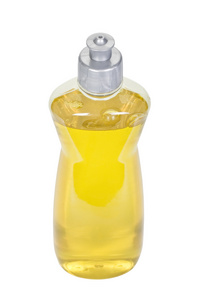橄榄油瓶的特写镜头
