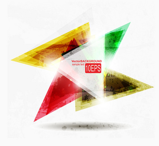 抽象多彩形状设计概念照片