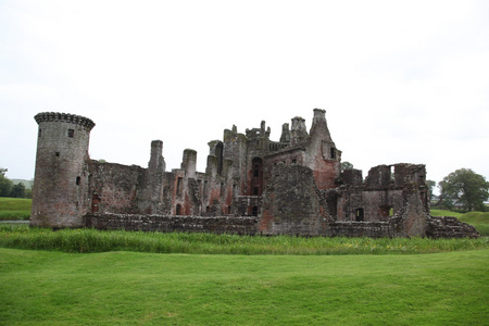 caerlaverock 城堡