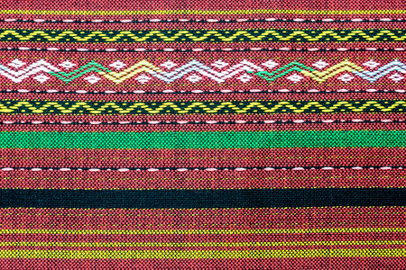 泰国丝绸织物图案背景