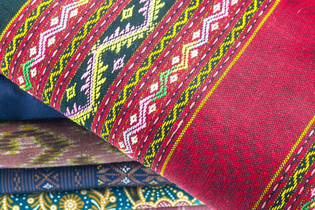 泰国的红色丝绸