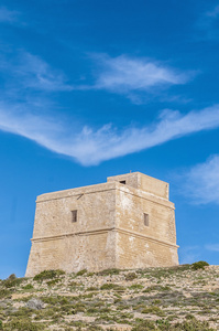 dwajra 塔位于马耳他戈佐岛