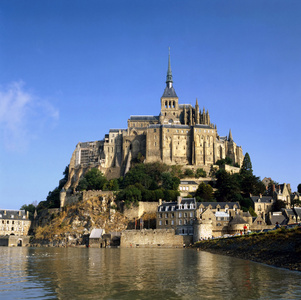 修道院 mont st.michel