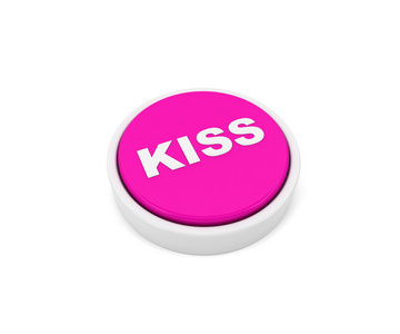 吻按钮