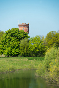 在荷兰的旧水塔