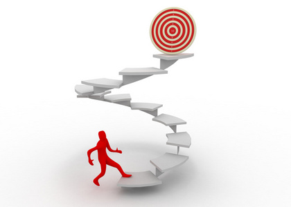 通往成功的道路照片