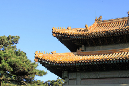 中国古代建筑中东部皇家陵墓的清