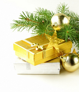 圣诞节作文礼品和枞树枝