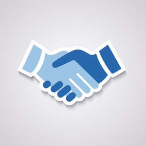 个握手背景相似素材图片