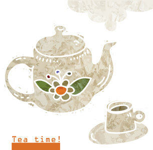 茶壶与杯茶